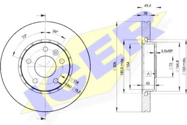 Disc frana