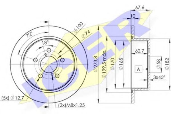 Disc frana