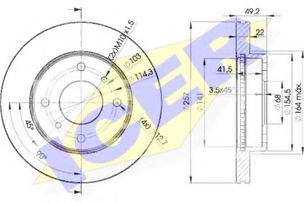 Disc frana