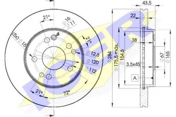 Disc frana