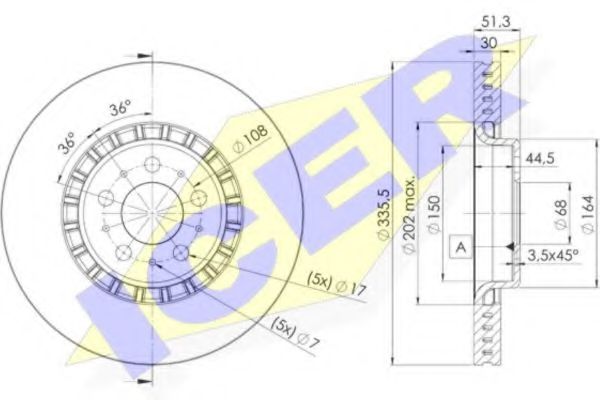 Disc frana