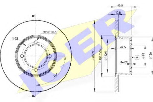 Disc frana