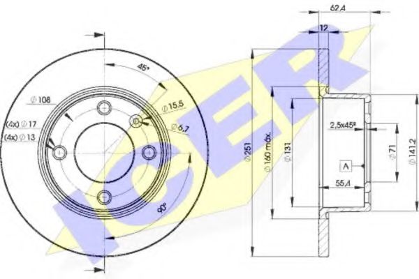 Disc frana