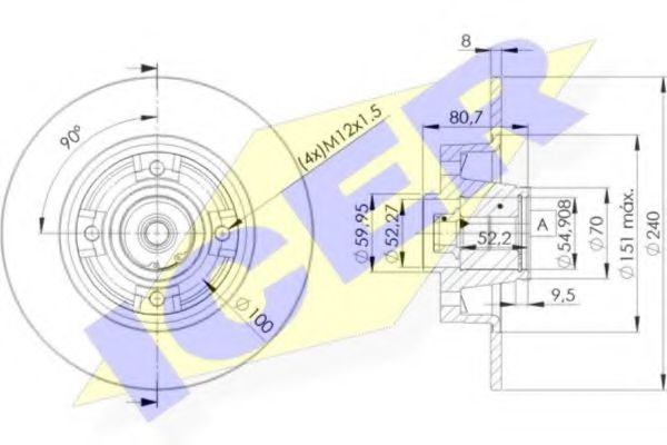 Disc frana