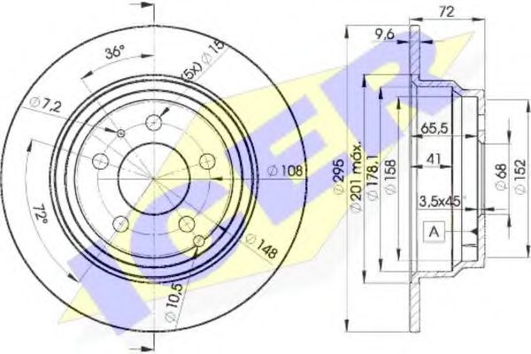 Disc frana