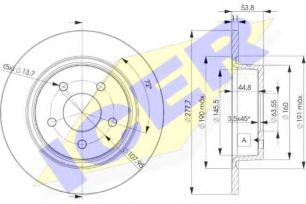 Disc frana