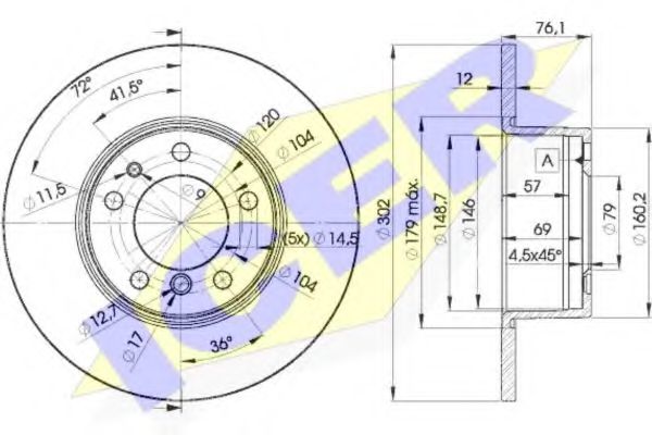 Disc frana