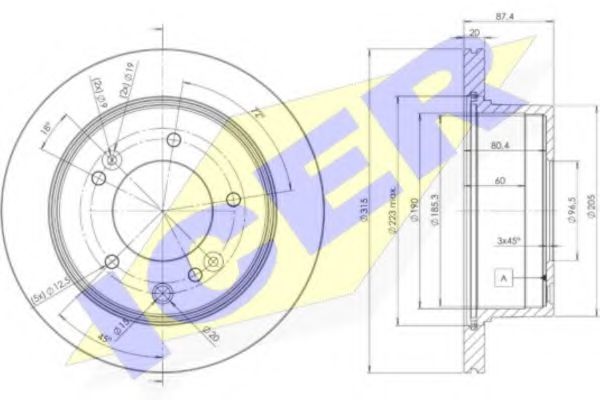 Disc frana