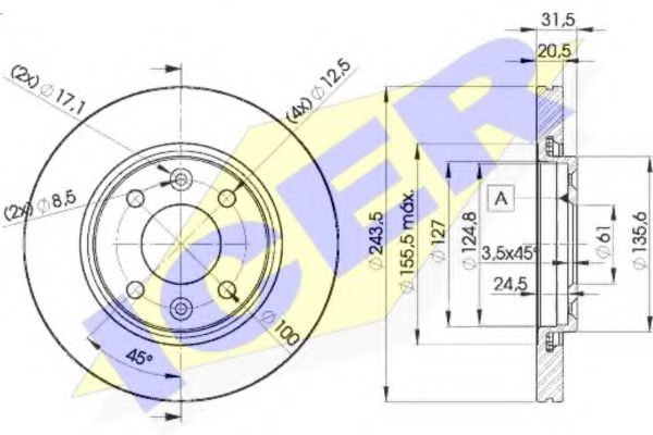 Disc frana