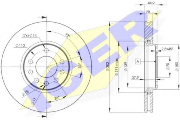 Disc frana