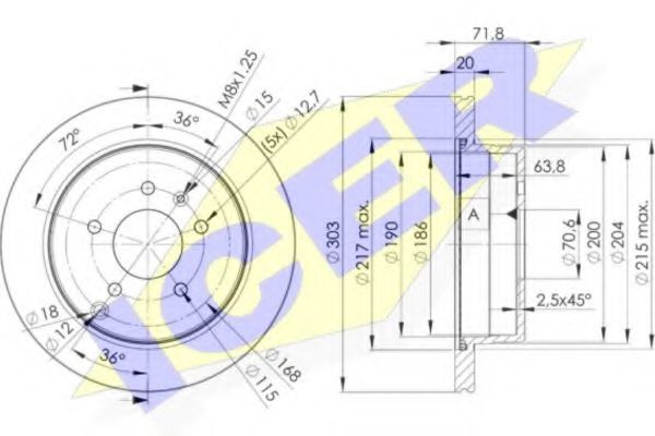 Disc frana