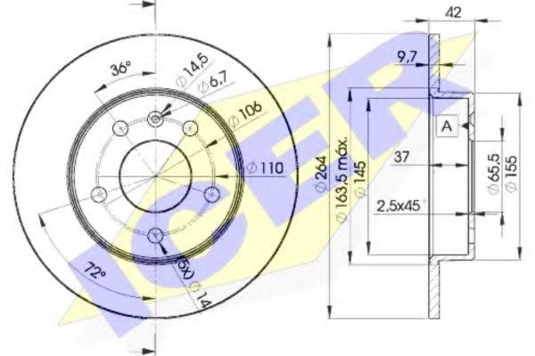 Disc frana