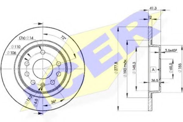 Disc frana