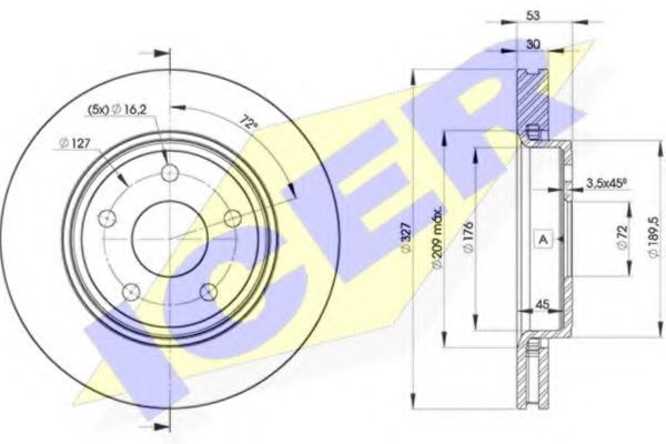 Disc frana