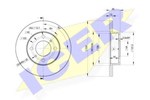 Disc frana