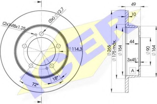 Disc frana