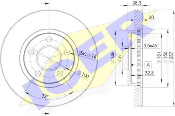 Disc frana