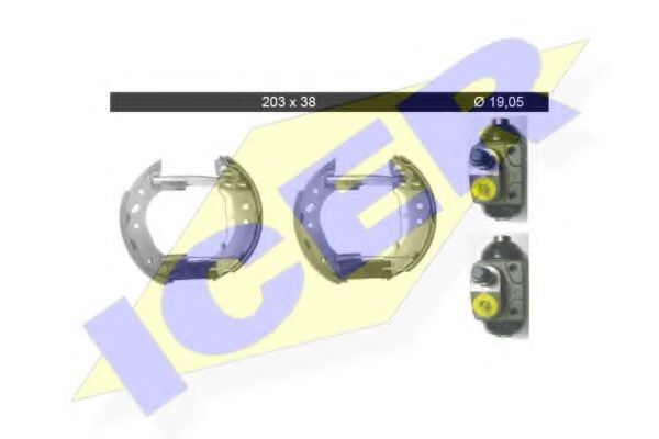 Set saboti frana