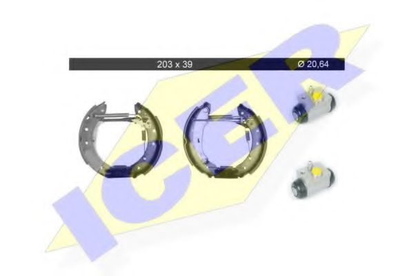 Set saboti frana