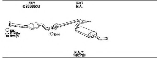Sistem de esapament