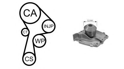 Set pompa apa + curea dintata