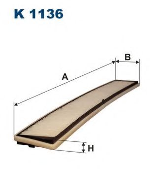 Filtru, aer habitaclu