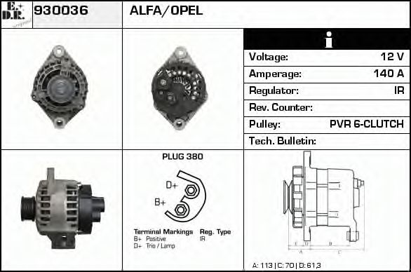 Generator / Alternator