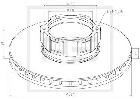 Disc frana