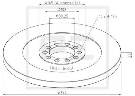 Disc frana