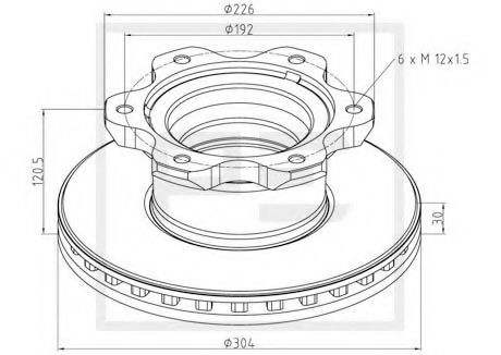 Disc frana