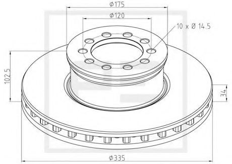 Disc frana