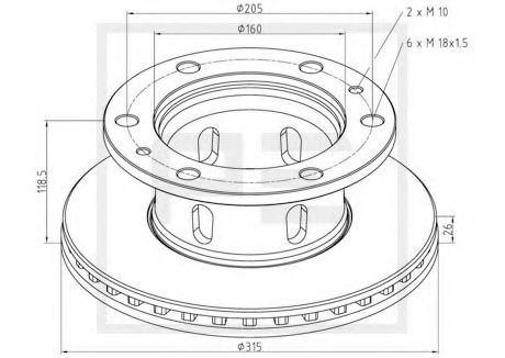 Disc frana