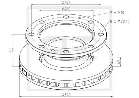 Disc frana