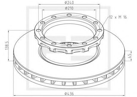 Disc frana