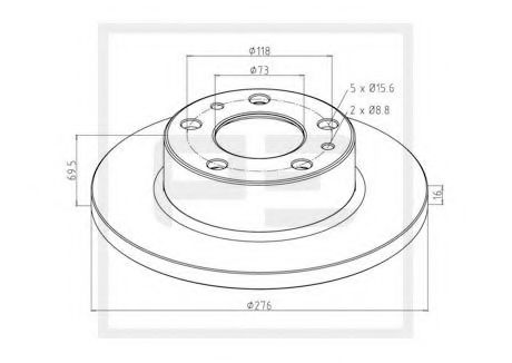 Disc frana