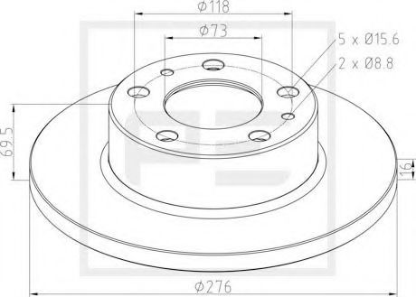 Disc frana