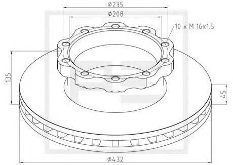 Disc frana