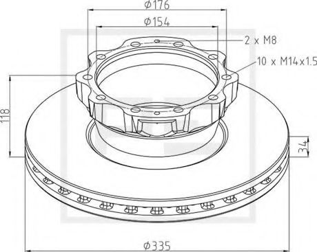 Disc frana