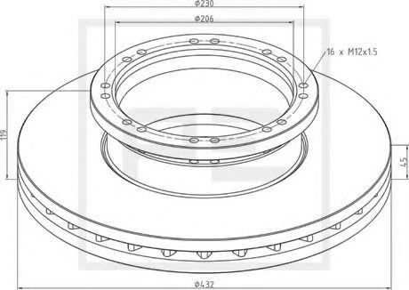 Disc frana