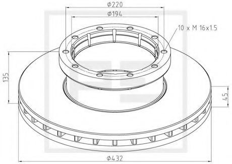 Disc frana