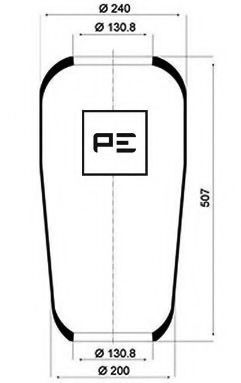 Burduf, suspensie pneumatica