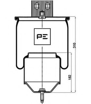 Burduf, suspensie pneumatica