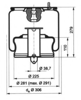 Burduf, suspensie pneumatica