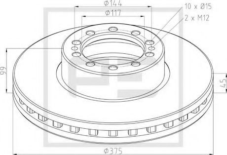 Disc frana