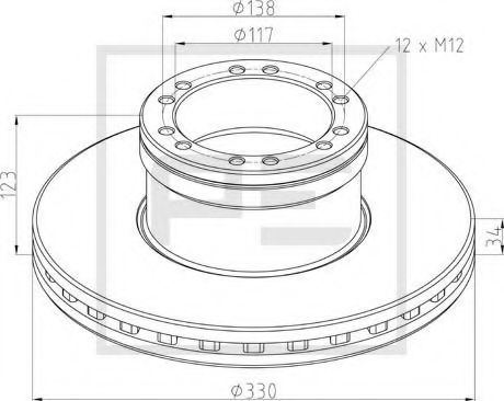 Disc frana