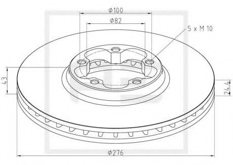 Disc frana