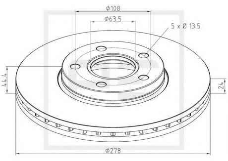 Disc frana