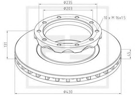 Disc frana