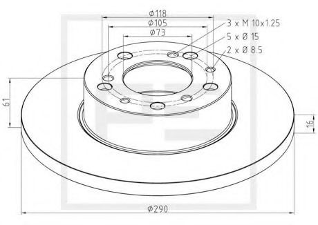 Disc frana