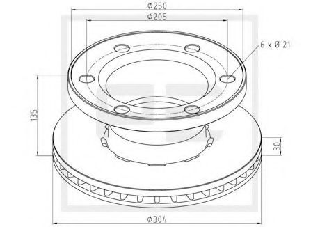 Disc frana